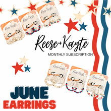 Load image into Gallery viewer, Reese+Kayte Earring Club
